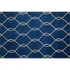 Momeni Bliss Link Rug - 2' X 3' -Mohawk shop 1869225 Navy