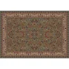 Merinos Sarouk Floral Framed Rug - 5'3'' X 7'7'' 2 Merinos Sarouk Floral Framed Rug - 5'3'' X 7'7'' -Mohawk shop 1985129 Green