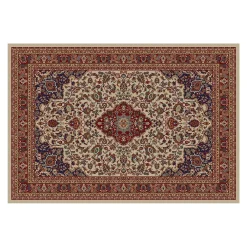Merinos Heriz Floral Scroll Rug