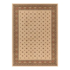 Merinos Pin Dot Framed Rug