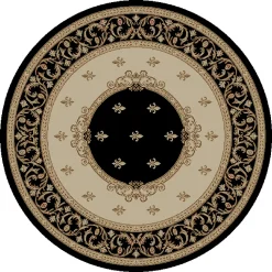 Merinos Fleur De Lis Medallion Framed Rug -Mohawk shop 2218105 ALT2
