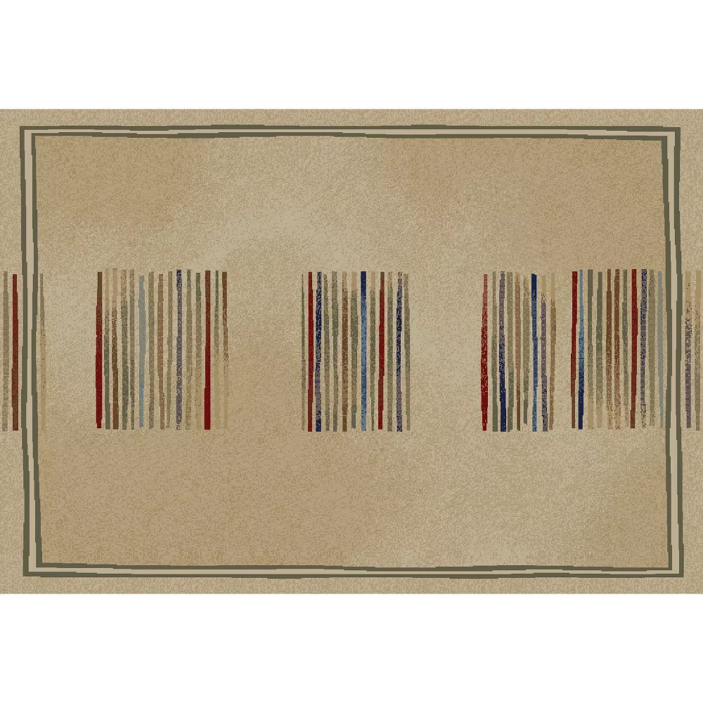 Merinos Stripes Geometric Rug 3 Merinos Stripes Geometric Rug
