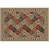 Merinos Bakhtiar Floral Framed Rug -Mohawk shop 2219071