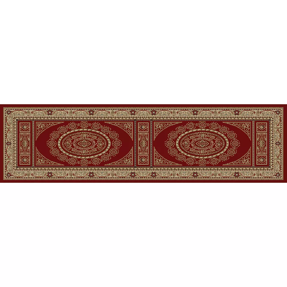 Merinos Aubusson Medallion Framed Rug 4 Merinos Aubusson Medallion Framed Rug - Image 2
