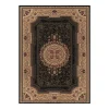 Merinos Chateau Floral Framed Rug -Mohawk shop 2219430 Black