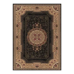 Merinos Chateau Floral Framed Rug