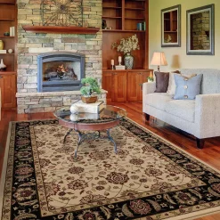 Merinos Zeigler Floral Framed Rug 9 Merinos Zeigler Floral Framed Rug -Mohawk shop 2219669 ALT2