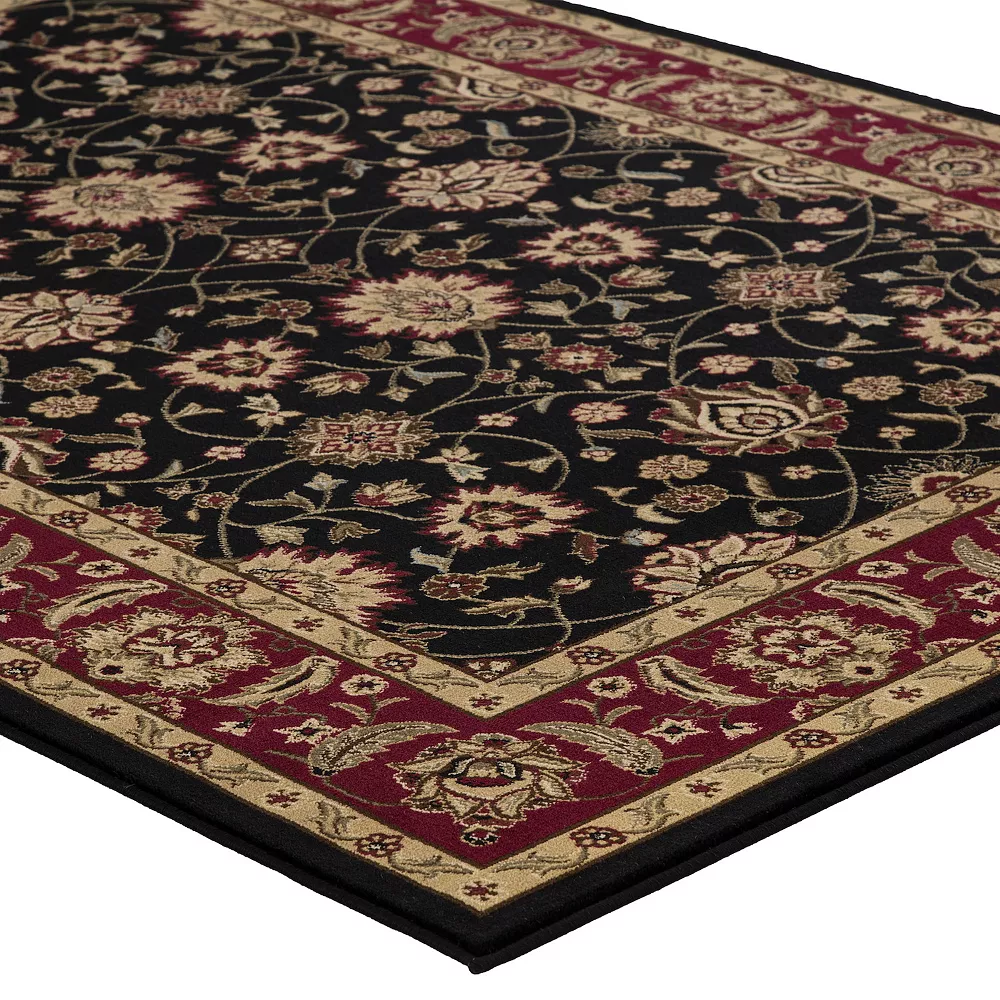 Merinos Zeigler Floral Framed Rug 6 Merinos Zeigler Floral Framed Rug - Image 4