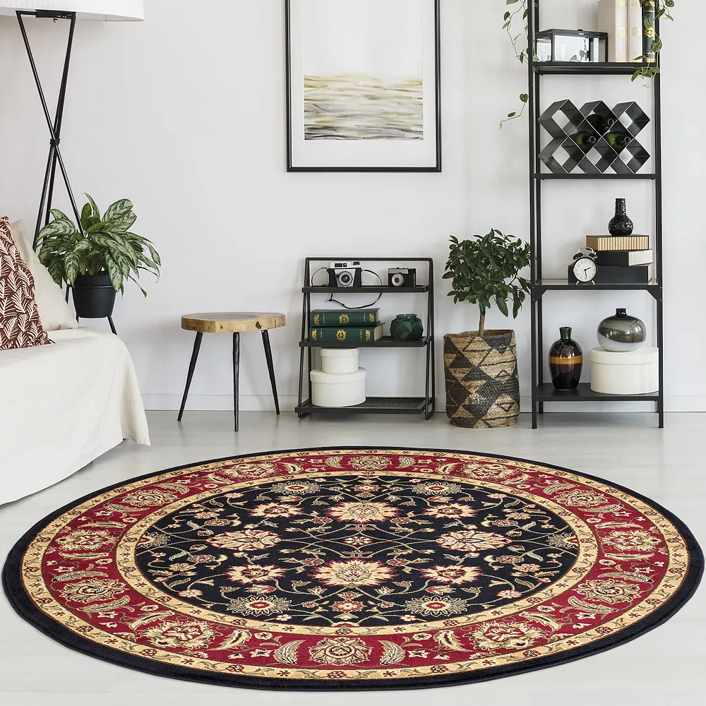 Merinos Zeigler Floral Framed Rug 7 Merinos Zeigler Floral Framed Rug - Image 5