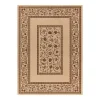 Merinos Floral Border Framed Rug
