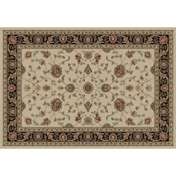 Merinos Marash Floral Framed Rug