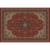 Merinos Kashan Medallion Framed Rug -Mohawk shop 2223428 Red
