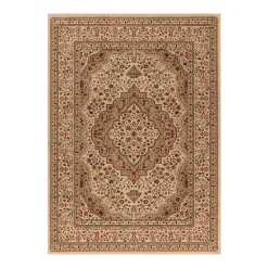 Merinos Kerman Floral Framed Rug