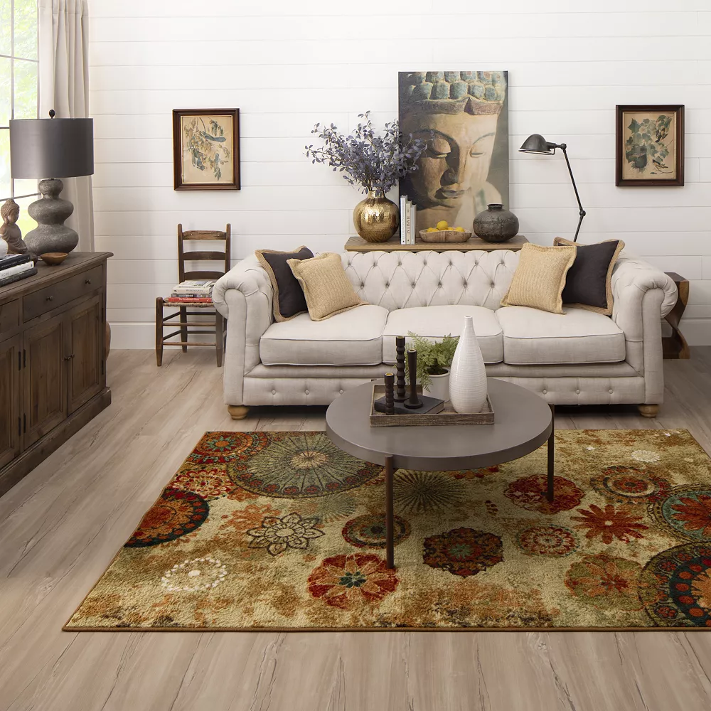 Mohawk Home Mohawk® Home Caravan Floral Medallion Rug 4 Mohawk Home Mohawk® Home Caravan Floral Medallion Rug - Image 2