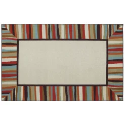 Mohawk Home Mohawk® Home Striped Border Indoor Outdoor Area Rug