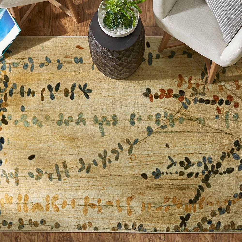 Mohawk Home Mohawk® Home Trailing Vines Abstract Floral Rug 4 Mohawk Home Mohawk® Home Trailing Vines Abstract Floral Rug - Image 2