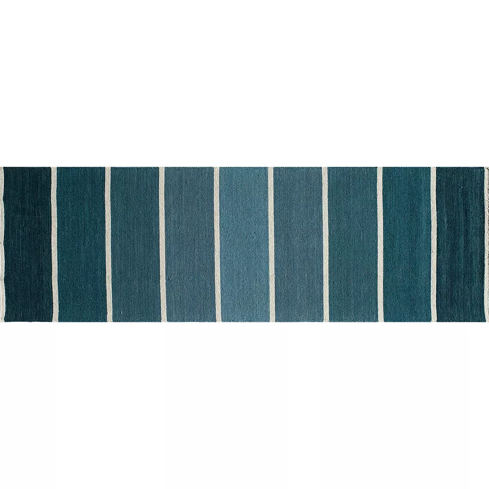 Momeni Marquis Striped Reversible Wool Rug 4 Momeni Marquis Striped Reversible Wool Rug - Image 2
