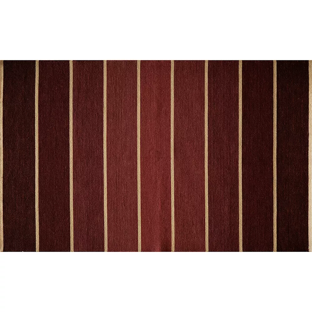 Momeni Marquis Striped Reversible Wool Rug 3 Momeni Marquis Striped Reversible Wool Rug
