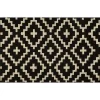 Momeni Dhurry Laguna Bird's-Eye Wool Rug -Mohawk shop 2317670 Black