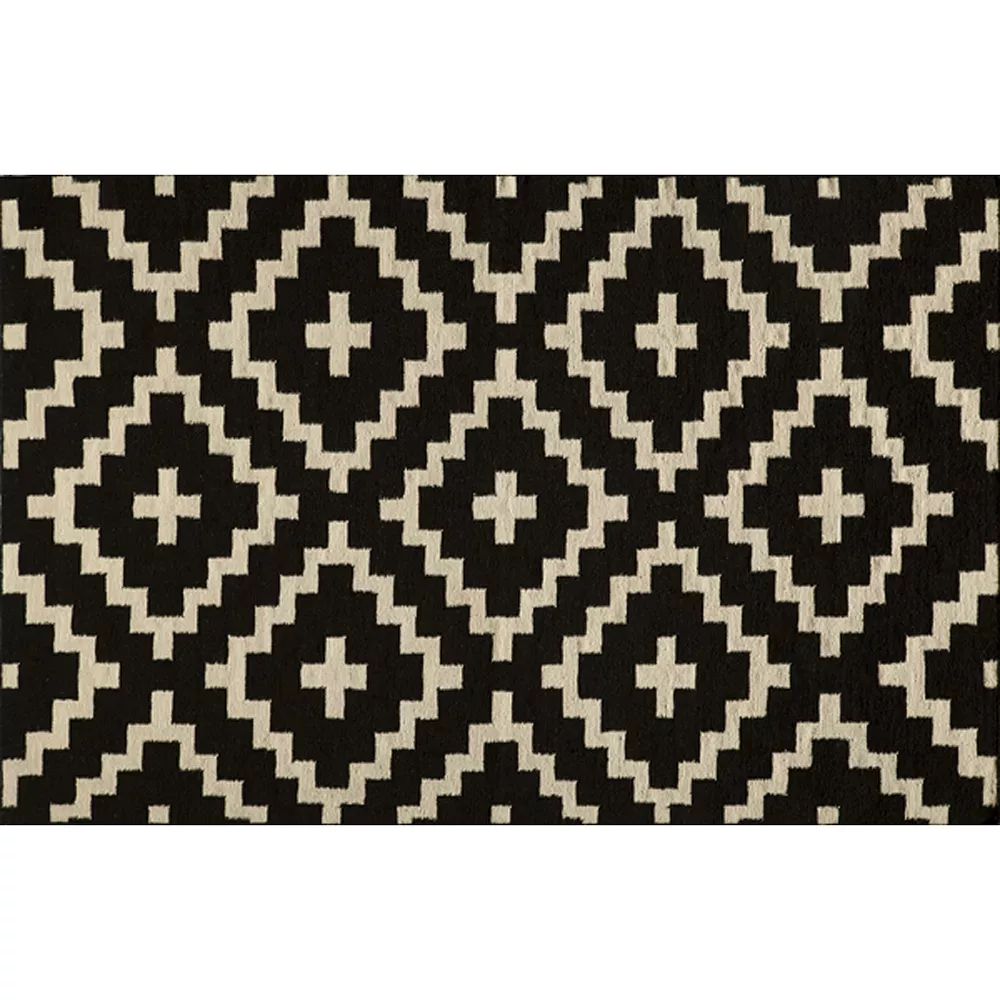 Momeni Dhurry Laguna Bird's-Eye Wool Rug 3 Momeni Dhurry Laguna Bird's-Eye Wool Rug