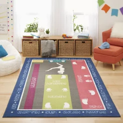 Mohawk Home Mohawk® Home Kids Interactive Gymnastics Area Rug -Mohawk shop 2347033 ALT