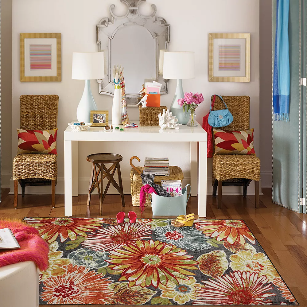 Mohawk Home Mohawk® Home Charm Floral Rug 4 Mohawk Home Mohawk® Home Charm Floral Rug - Image 2