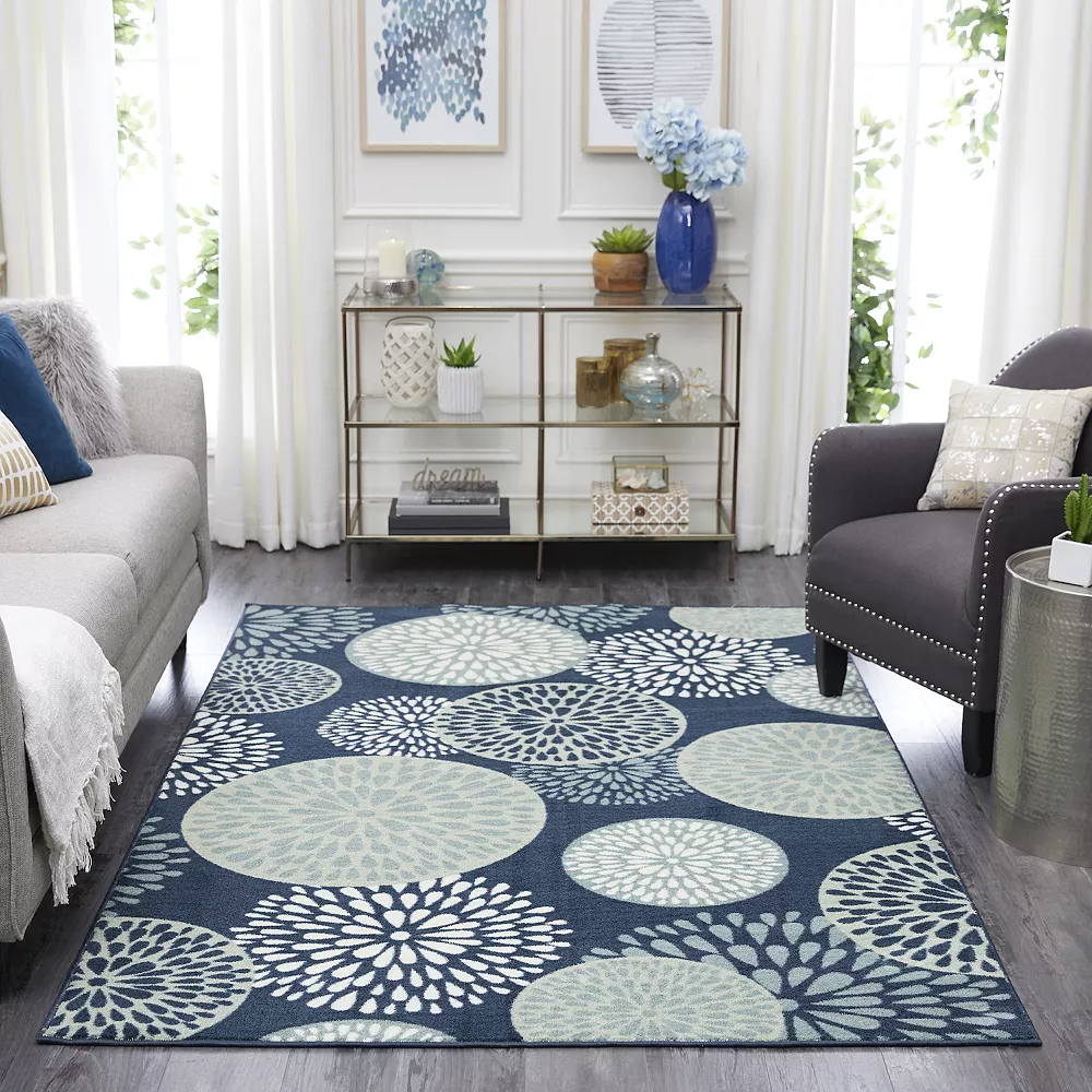 Mohawk Home Mohawk® Home Foliage Friends Floral Rug 4 Mohawk Home Mohawk® Home Foliage Friends Floral Rug - Image 2