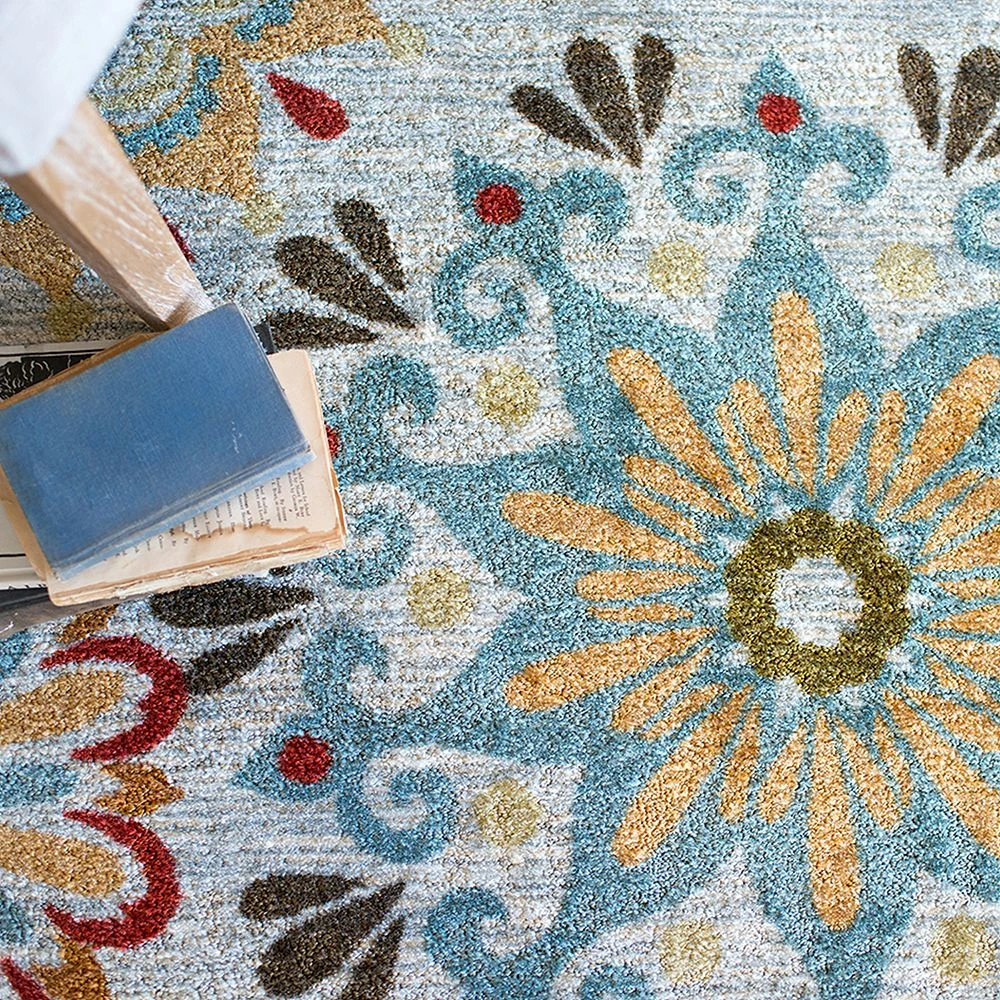 Mohawk Home Mohawk® Home Global Goddess Floral Rug 4 Mohawk Home Mohawk® Home Global Goddess Floral Rug - Image 2