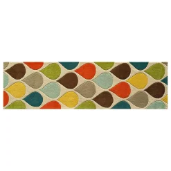 Momeni Delhi Teardrop Geometric Wool Rug -Mohawk shop 2827011 ALT