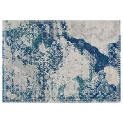 Momeni Loft Merrick Framed Scroll Rug