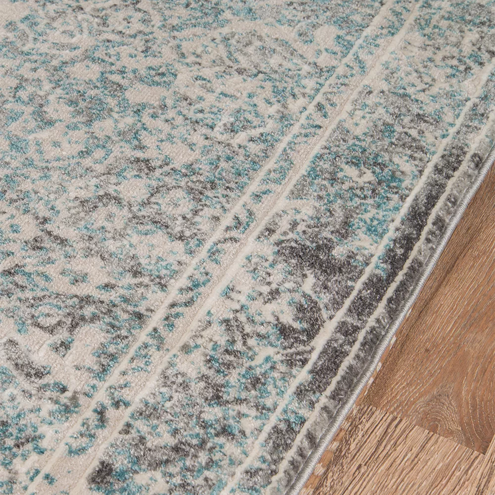 Momeni Luxe Winston Framed Floral Rug 6 Momeni Luxe Winston Framed Floral Rug - Image 4