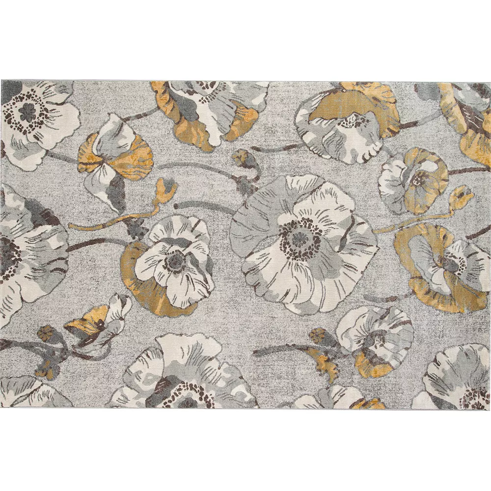Momeni Luxe Liora Floral Rug 3 Momeni Luxe Liora Floral Rug