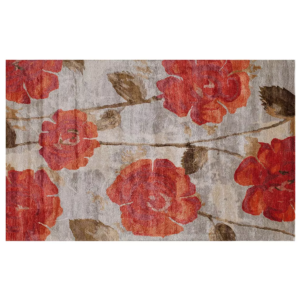 Momeni Millenia Poppy Floral Rug 3 Momeni Millenia Poppy Floral Rug