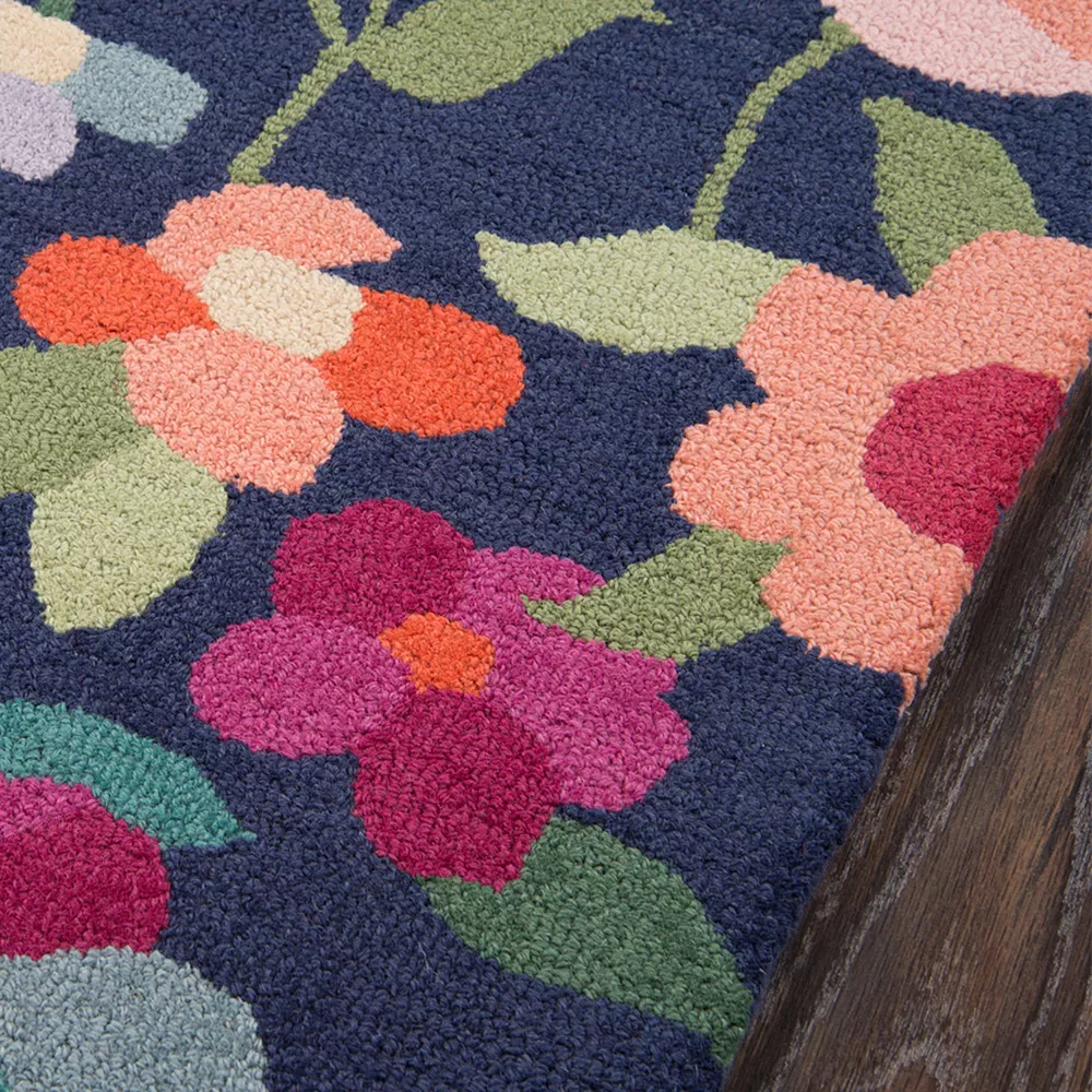 Momeni Newport Dorset Floral Wool Rug 4 Momeni Newport Dorset Floral Wool Rug - Image 2