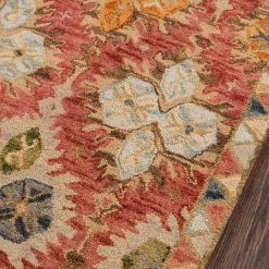 Momeni Tangier Prescot Floral Wool Rug -Mohawk shop 2873279 ALT4