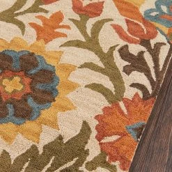 Momeni Tangier Adabella Floral Wool Rug -Mohawk shop 2878231 ALT3