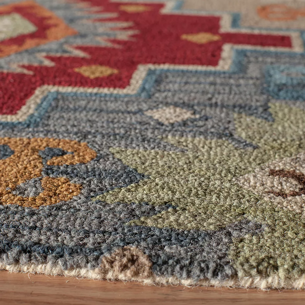 Momeni Tangier Calista Medallion Wool Rug 4 Momeni Tangier Calista Medallion Wool Rug - Image 2