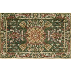 Momeni Tangier Bergin Framed Floral Wool Rug