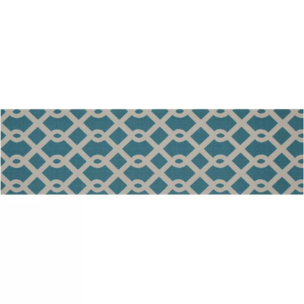 Waverly Sun N' Shade Ellis Geometric Indoor Outdoor Rug 5 Waverly Sun N' Shade Ellis Geometric Indoor Outdoor Rug - Image 4