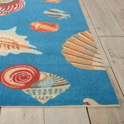 Waverly Sun N' Shade Abstract Shells Indoor Outdoor Rug -Mohawk shop 2886612 ALT2