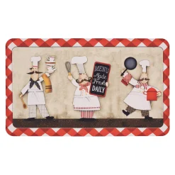 Mohawk Home Mohawk® Home Three Panel Chefs Cushioned Printed Kitchen Mat - 18'' X 30''