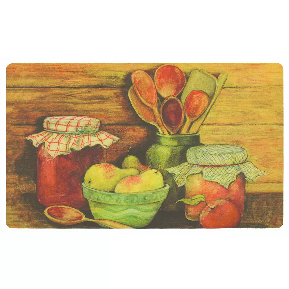 Mohawk Home Mohawk® Home Wooden Spoons Cushioned Kitchen Mat - 18'' X 30'' 3 Mohawk Home Mohawk® Home Wooden Spoons Cushioned Kitchen Mat - 18'' X 30''