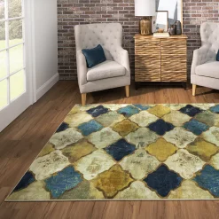 Mohawk Home Mohawk® Home Prismatic Hamilton Gold 2'x10' -Mohawk shop 3566316 ALT