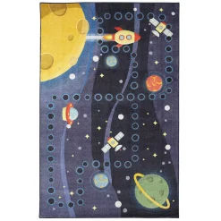 Mohawk Home Mohawk® Home Kids Interactive Prismatic Space Rocket EverStrand Rug -Mohawk shop 3566378 ALT6