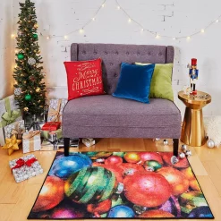 Mohawk Home Mohawk® Home Prismatic Christmas Ornaments Rug - 2'6" X 4'2" -Mohawk shop 3592961 ALT