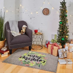 Mohawk Home Mohawk® Home Prismatic Christmas Wreath Rug - 2'6" X 4'2" -Mohawk shop 3592964 ALT