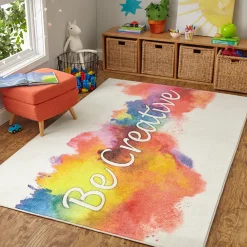 Mohawk Home Mohawk® Home Kids Prismatic Be Creative EverStrand Rug -Mohawk shop 3672408 ALT