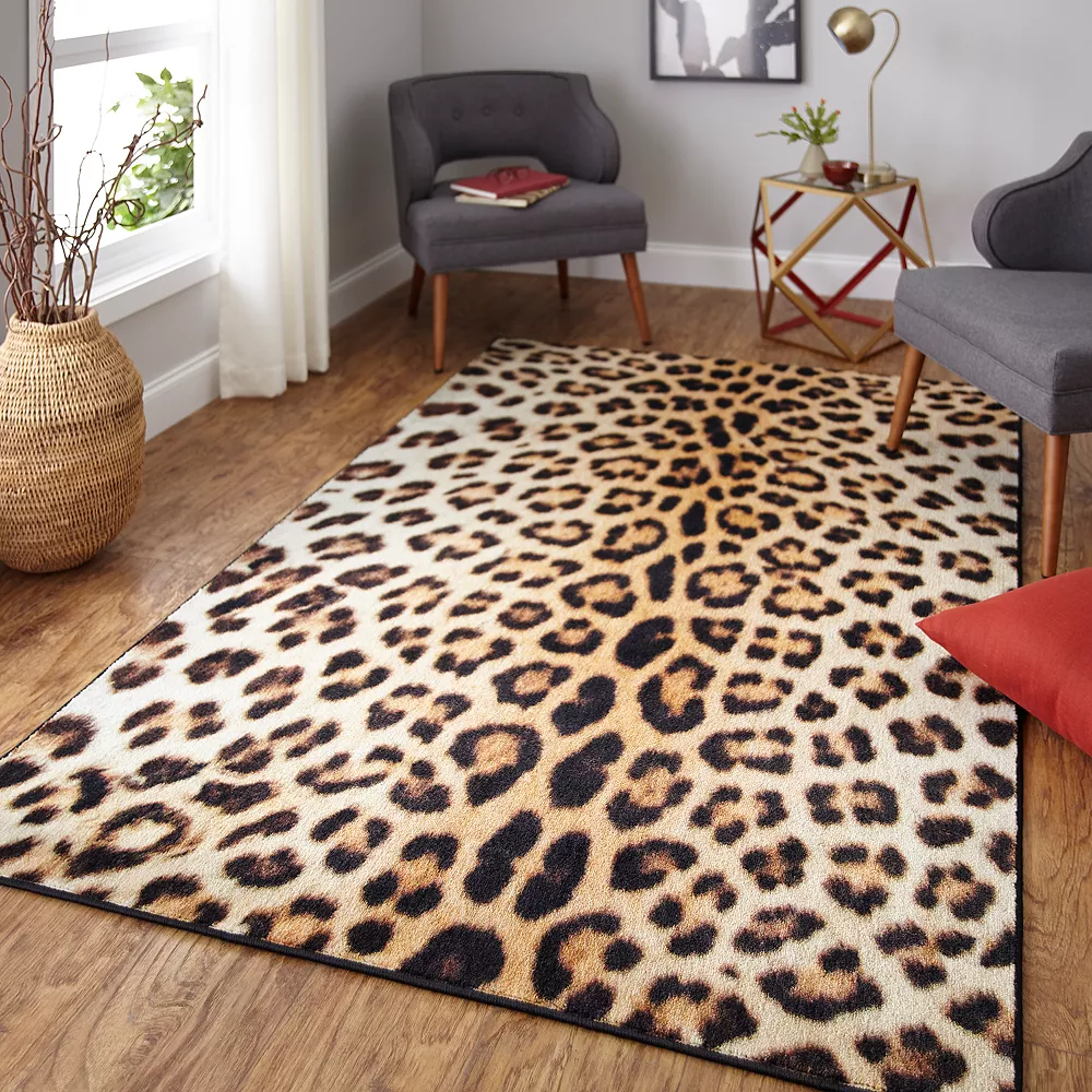 Mohawk Home Mohawk® Home Prismatic Cheetah Spots EverStrand Rug 4 Mohawk Home Mohawk® Home Prismatic Cheetah Spots EverStrand Rug - Image 2