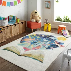 Mohawk Home Mohawk® Home Kids Prismatic Tell Me A Story EverStrand Rug -Mohawk shop 3672437 ALT