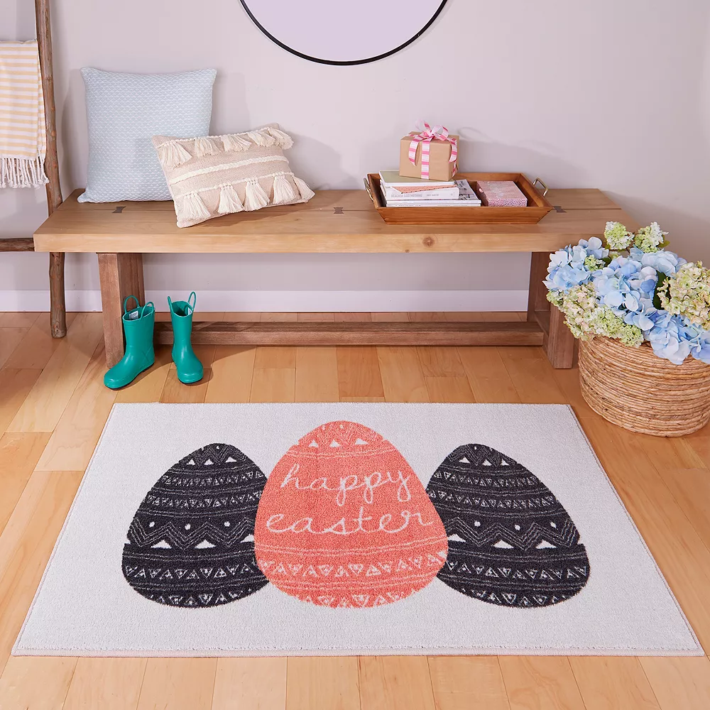 Mohawk Home Mohawk® Home Prismatic Easter Eggs EverStrand Rug - 2'6'' X 4'2'' 4 Mohawk Home Mohawk® Home Prismatic Easter Eggs EverStrand Rug - 2'6'' X 4'2'' - Image 2